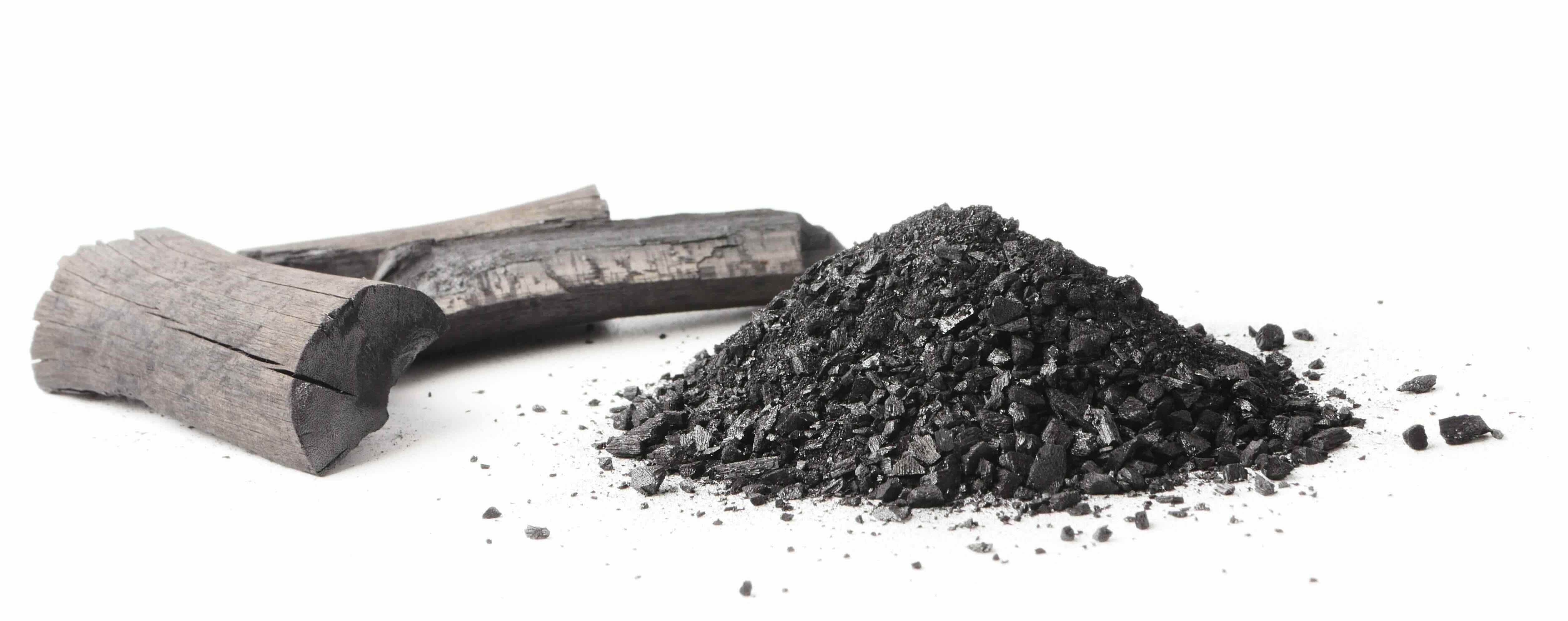 Activated Charcoal for toothpaste in its raw form